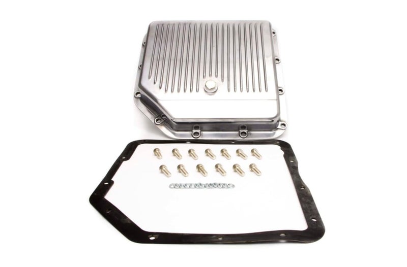 Racing Power Company R8491 Polished Aluminum Transmission Pan